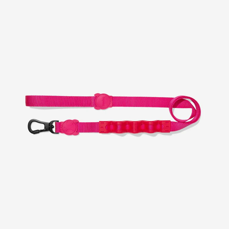 Correa antitirones Zeedog Pink Led