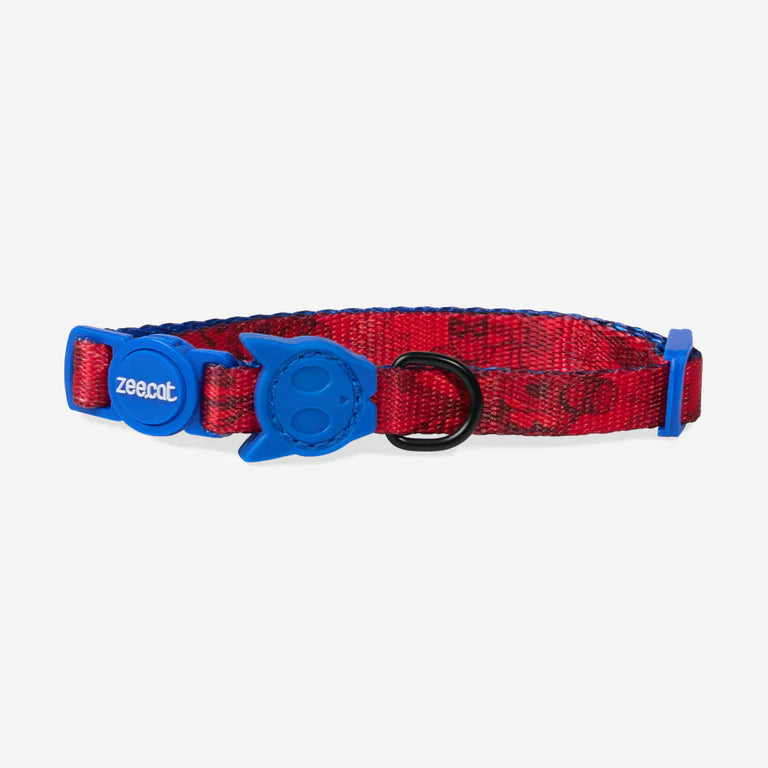 Collar para Gato ajustable Zeecat Spiderman